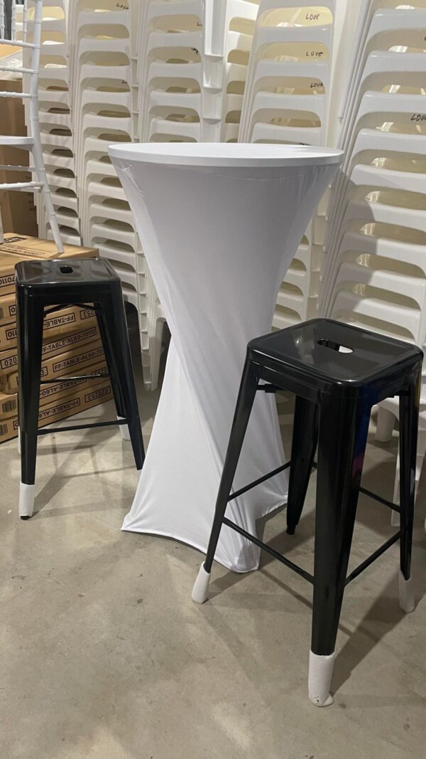 Cocktail/bar table - aluminium - Image 4