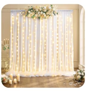 3x3 led curtain light (warm or white)