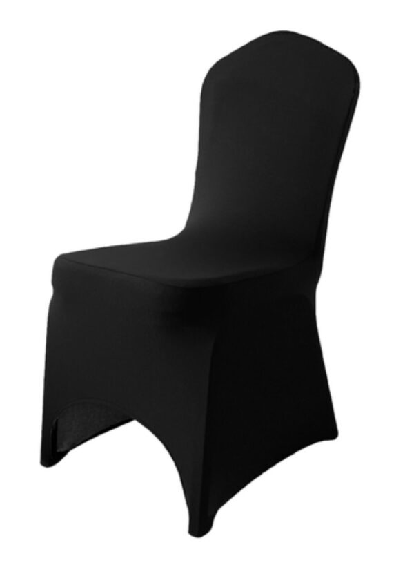 Black chair covers (stretchable)
