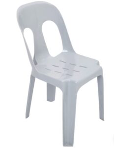 Premium White Pipee Chairs