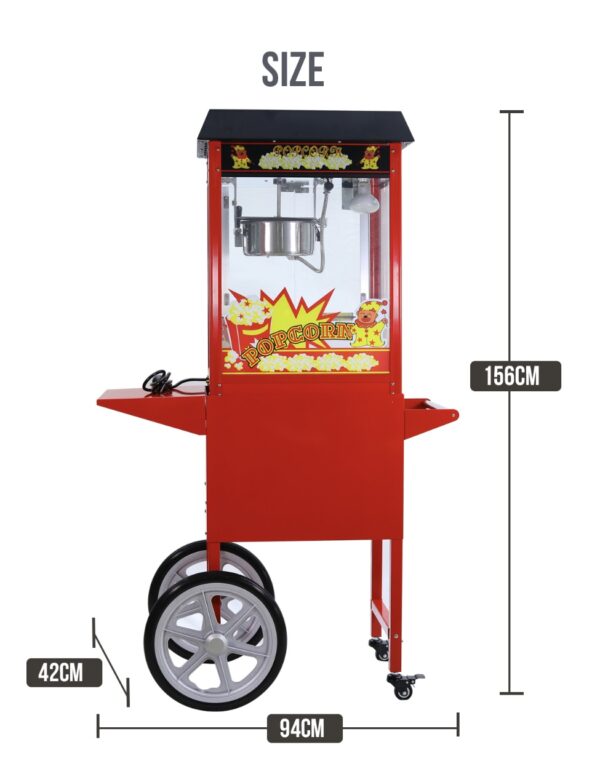 Popcorn maker machine cart - Image 3