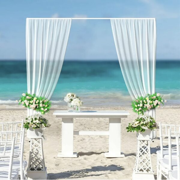 Rectangle stand - 2m (white) - Image 3