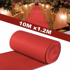 6m x 1.2m red carpet
