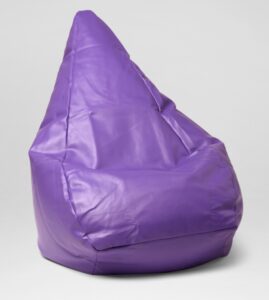 Outdoor/vinyl bean bag - purple