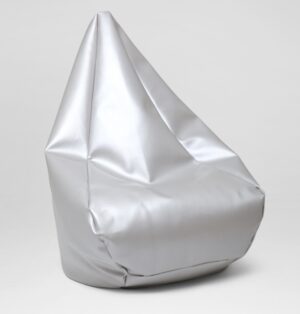 Outdoor/vinyl bean bag – silver