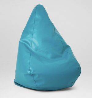 Outdoor/vinyl bean bag – aqua