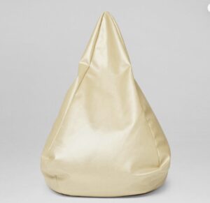 Outdoor/vinyl bean bag - gold