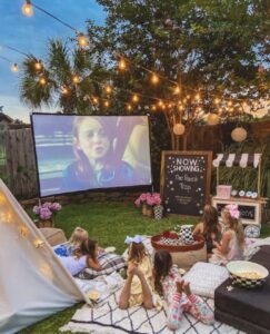 Option 1: Cinema/movie night hire - ESSENTIALS Package
