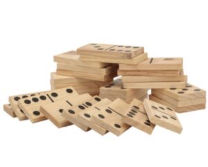 Giant dominoes