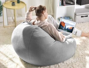 Indoor bean bag – grey
