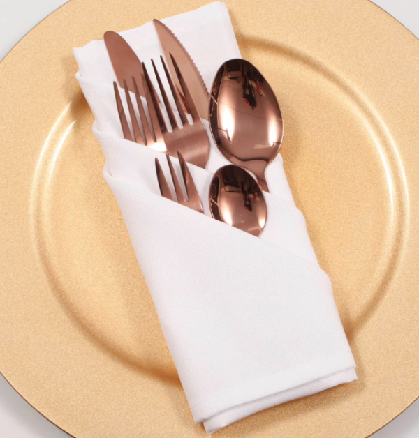 Linen napkin - white - Image 2