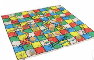 Giant snakes and ladders