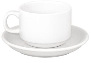 Tea/coffee cup (207ml) and saucer