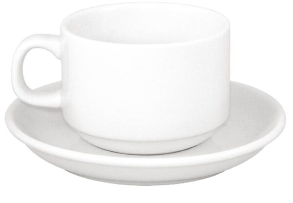 Tea/coffee cup (207ml) and saucer