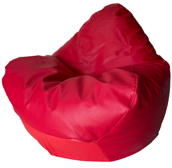 Premium bean bag – bright red